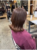 白髪ぼかしブリーチ無しダブルカラーカットトリート15400