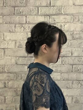 ジョイ 美容室JOY お呼ばれアップ