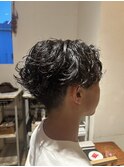 スパイラルパーマ
