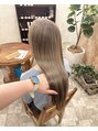オネスト 八柱店(onest) ミルクティーベージュ♪ブリーチ2回から