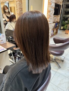 アルターリアン(aL ter LieN) 黒髪/ボブウルフ/ネビージュ／小顔／ワンレン/千葉/宮野翔