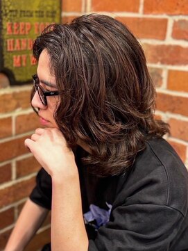 ヒロギンザバーバーショップ 神楽坂店(HIRO GINZA BARBER SHOP) ロン毛パーマ