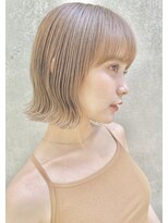 ワン バイ ジエクト(One by The Ect)&nbsp;似合わせ小顔ショート/ショートボブ/ラベンダーミルクティー