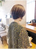 ショート/メルティカラー/小顔カット/似合わせカット/40代３０代