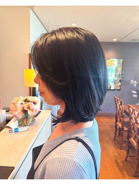 ユウヘアー 滝ノ水店(U Hair) 縛れるボブ/丸みボブ/30代/40代/50代/60代