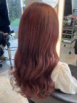 インク サカエ(inq sakae)&nbsp;ブリーチカラー/ブラウンレッド/レイヤーロング