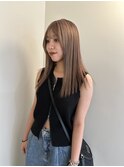 くすみベージュ