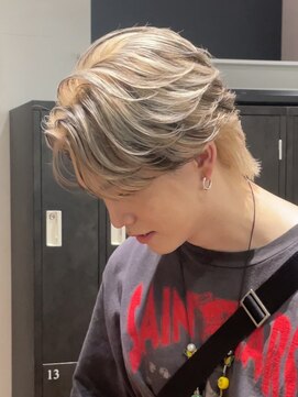 リップス レイ ギンザ(LIPPS Ray GINZA) ハイトーン毛流れフェザーセンターパート