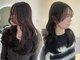 サジャ バイ エレン(SAJA by Ellen)の写真/おくれ毛やレイヤーで小顔効果やこなれ感UP★透明感カラーと合わせれば立体感が出て今っぽい韓国風ヘアに＊