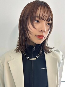 アッド バイ ケーツー(add by K-two) デザインカット×顔まわりレイヤー