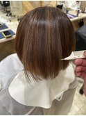 髪質改善サラサラプレミアムストレート大人ガーリー韓国ボブ横浜
