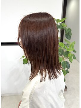 アモレット 天文館店(amoretto) orange brown