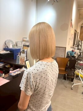 ラック 津田沼(LUCK) 抜きっぱなし/ケアブリーチダブルカラーインナーカラー