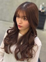 ロック(rock) レイヤー/レイヤーカット/顔まわり/顔周りカット/透明感カラー