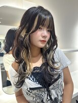 アイトーキョー 名古屋2nd(AI TOKYO)&nbsp;レイヤーカット/インナーカラー/ミルクティ/ベージュ/栄/矢場町