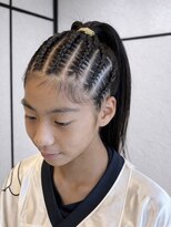 ウィロー(WILLOW)&nbsp;[WILLOW京橋]ハーフコーンロウ×ポニーテール(中原由貴)