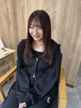 ペグ(Peg) 韓国レイヤーカット大人可愛い20代30代レイヤーセミロング