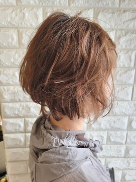 松本平太郎美容室 国立店 40代50代60代×グラデーションボブ×イノアカラー×ハイライト