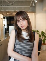 ラヴィズム 栄店(LUVISM)&nbsp;◎韓国ヘアー/顔周りレイヤー/おくれ毛前/ダブルカラー/学割/栄
