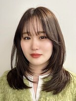 アビー(ABBEY)&nbsp;レイヤーカット顔まわりレイヤーハッシュレイヤー