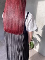 ニュイ(nuit)&nbsp;ロングレッドカラー