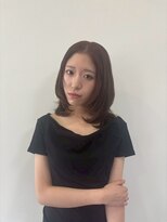 イングローブ 千葉ニュータウン中央店(Ingrove) 【小顔見え】韓国風くびれレイヤーミディ