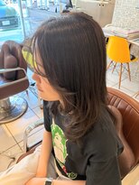 モップス 富岡店(MOPS)&nbsp;ハッシュカット×グレージュ