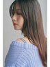 カット+ストレートパーマ+アミノ酸TR+ナノバブルシャンプー付¥7500