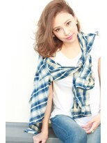 オーロ(ORO)&nbsp;大人かわいいカジュアル前髪長めハイトーンボブディー