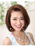 大人のかきあげショート