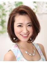 オーガニックサロン フェイス 梅田店(organic salon face) 大人のかきあげショート