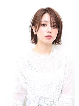 シェール(cher) 切りっぱなしボブ【IKUKA】