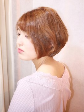 ヘアーサロン ニュアンス(HAIR SALON nuance) 大人かわいい グラデーションボブ グラボブ ショートボブ