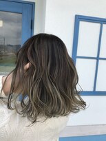 ヘアーメイク コラソン(hair make corazon)&nbsp;似合わせカットメルティカラー着物フェミニンロング