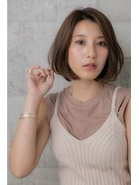 ソラネル(SOLENNEL) 大人かわいい☆透明感カラー×ワンカールボブ/20代30代40代 f