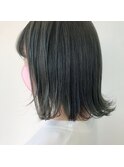 ☆外ハネボブ×暗髪透明感カーキアッシュ☆