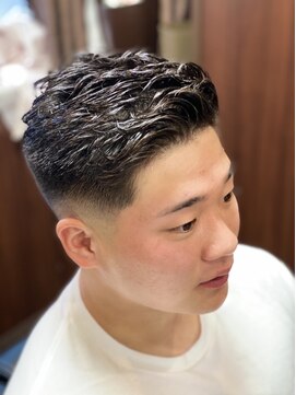 ヒロギンザ 浜松町店(HIRO GINZA) スキンフェードパートスタイル/理容室/浜松町/ヒロ銀座