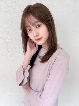オーブ ヘアーベール 谷山店(AUBE HAIR veil) 20代・30代_艶髪ストレート