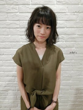 メルク(merc.) ナチュラル☆ゆるふわボブ【merc.松下】