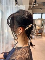 ユミリーバイルコル(umily by RuCOR.)&nbsp;お呼ばれヘア/ダークアッシュ/モード/フェミニン/イメチェン