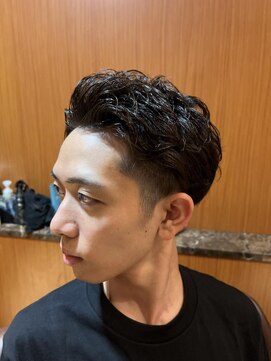 ヘアモード キクチ 銀座店 銀座　理容室　メンズビジネスパーマ