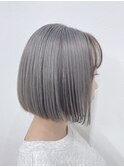 【逆インナーカラー】×【ホワイトシルバー】
