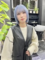 チュダック(ChuDuck)&nbsp;韓国風《ペールブルー》ブリーチ/ケアブリーチ/ダブルカラー