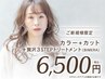 カット+カラー＋贅沢３STEPトリートメント(BIMERA)　9900円→6500円