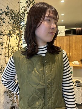 アンドファイン ヘアビューティー(＆Fine hair beauty) 春のオリーブグレージュ