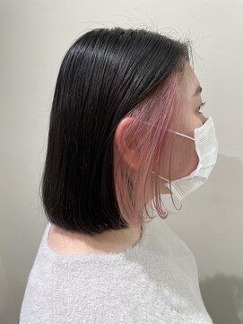 リル 茅ヶ崎(Liru:) 【Miyu】シフォンピンクインナーカラー