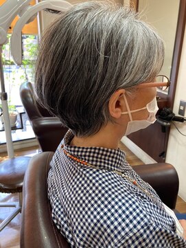 ヘアーガーデン ハニワ(Hair Garden 葉庭) SAKUお客様スタイル