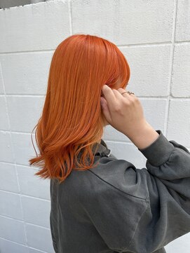 ヒップスアイズ(Hip's eyes) 夏らしいブリーチカラー☆