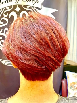 サーティエイト(38) メンズマッシュショート/ボブ/メンズカット/カラー/ブリーチ/