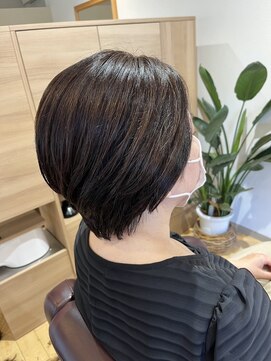 ヘアデザインフルーヴ(hair design fleuve) ショートボブ